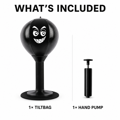 What's included: one TiltBag and one hand pump